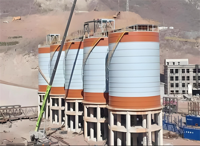 代县高架钢板仓