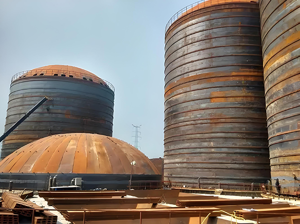 代县焦粉钢板仓